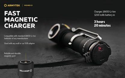 Wizard C2 Magnet USB – 1200/1120 Lumens