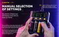 Chargeur Uni C4 – Batteries Li-ion, IMR, Li-FePO4, Ni-MH, Ni-Cd, Ni-Zn