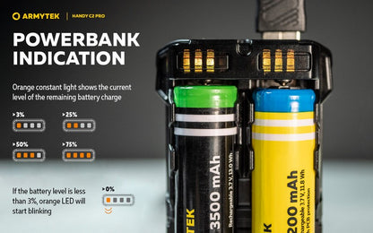Chargeur Handy C2 Pro – Powerbank – Batteries Li-ion, IMR et Ni-Mh