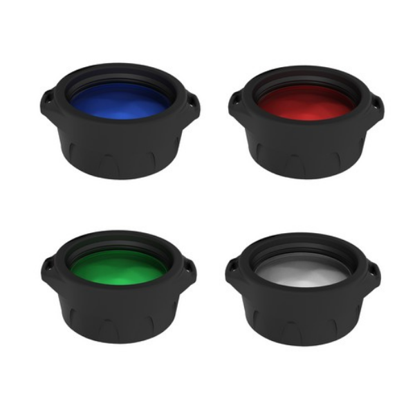 Filtres souple AF-34 pour lampe Dobermann – Bleu, Rouge, Vert, Blanc