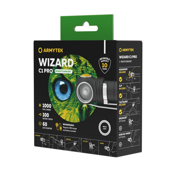 Wizard C1 Pro Magnet USB – 1000/930 Lumens