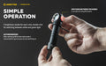 Wizard C2 WG Magnet USB – 1100/1020 Lumens / 400 Lumens Vert