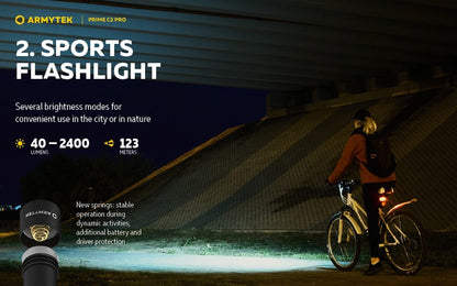 Prime C2 PRO V4 Magnet USB – 2400/2230 Lumens