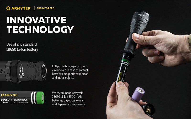Predator Pro Magnet USB Extended Set – 1500/1400 Lumens